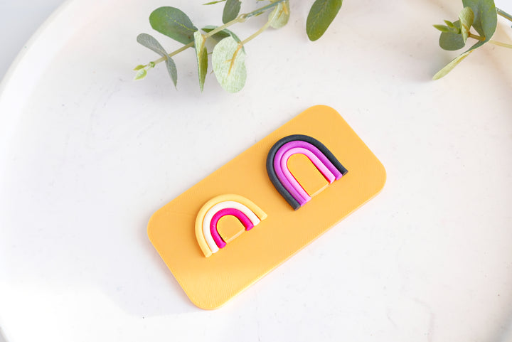 Polymer Clay Rainbow Earring Making Tool,