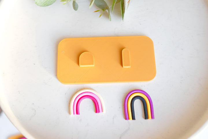 Polymer Clay Rainbow Earring Making Tool,