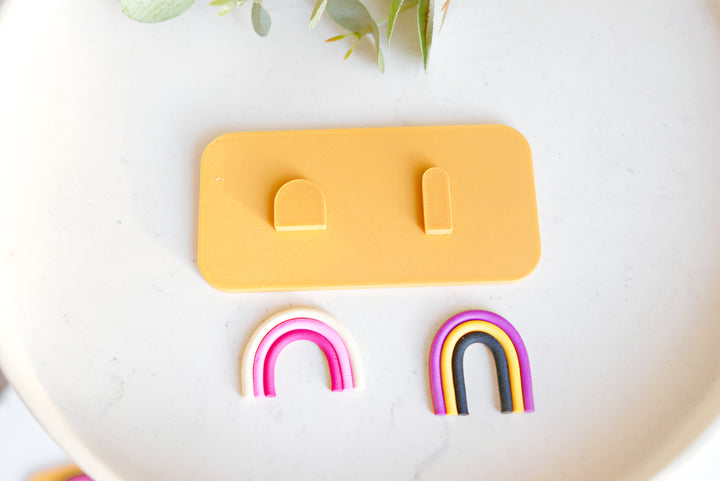 Polymer Clay Rainbow Earring Making Tool,