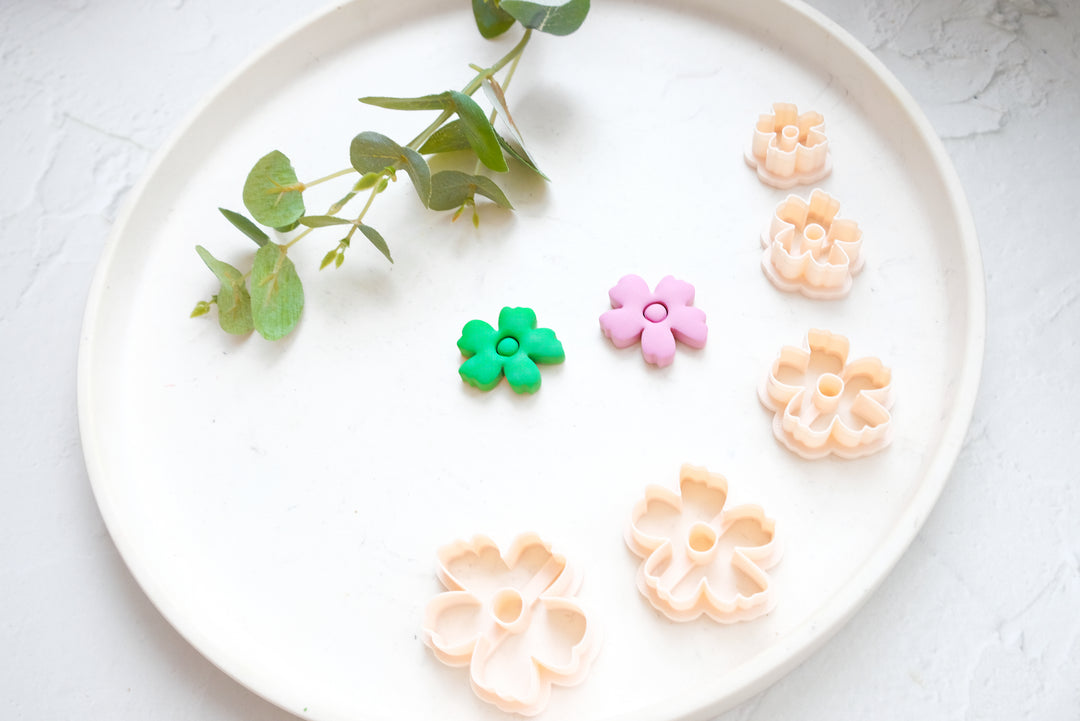 Easter flower Polymer Clay Cutter, Daisy Flower Polymer Clay Cutter, Flower Clay Cutter