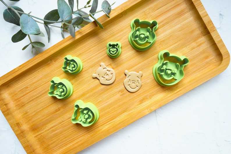 Bear Polymer clay cutter, The Bear Clay Cutter Earrings, Bear Clay Earrings, Clay Earring Making Tool