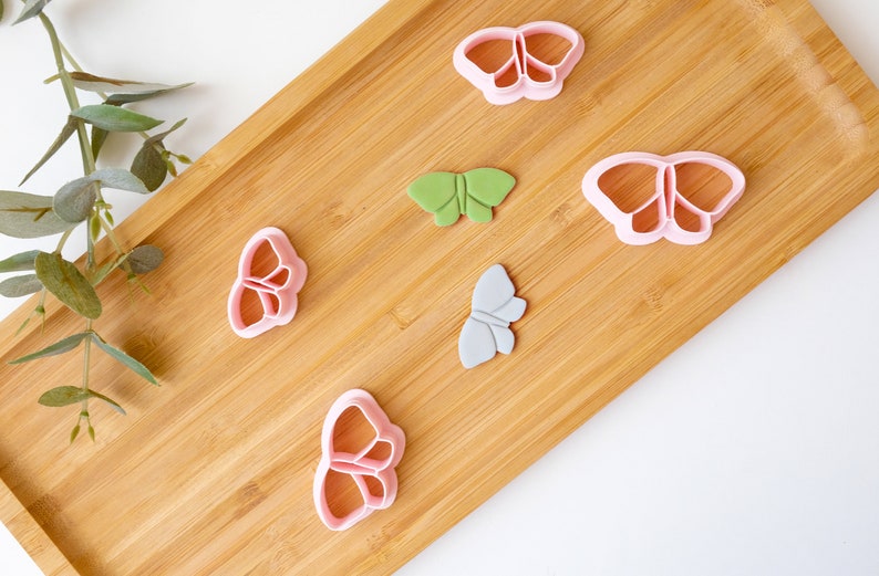 Butterfly polymer clay cutter, Easter Butterfly Clay Cutter, Butterfly earring cutter, Spring earring cutter, Butterfly stamp