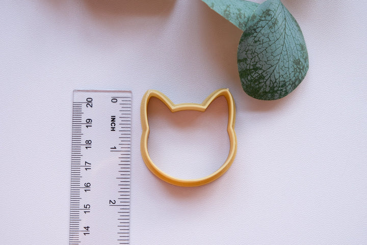 Cat earring clay cutter, Cat polymer clay cutter, Earring cutter, Earring clay cutter, Dough cutter, Cat sugar cookie cutter