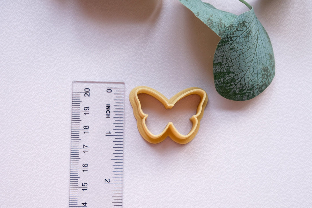 Monarch butterfly polymer clay cutter, Butterfly hair clip, Butterfly biscuit cutter, Butterfly sugar cookie cutter, Earring cutter