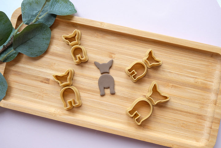 French bull dog cutter, Dog biscuit cutter, Dog cookie cutter, Dog clay cutter, Hair clip cutter, Earring cutter, Mini cookie cutter