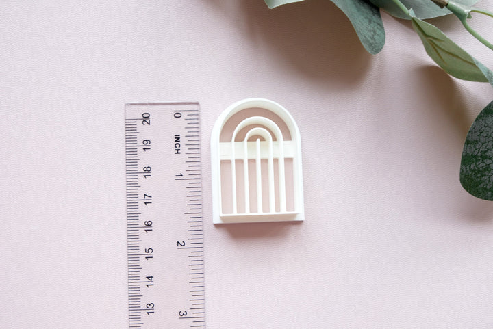 Arch polymer clay cutters, Mini cookie cutters, Hair clip cutter, Geometric shape, Custom cookie cutter, Earring cutter