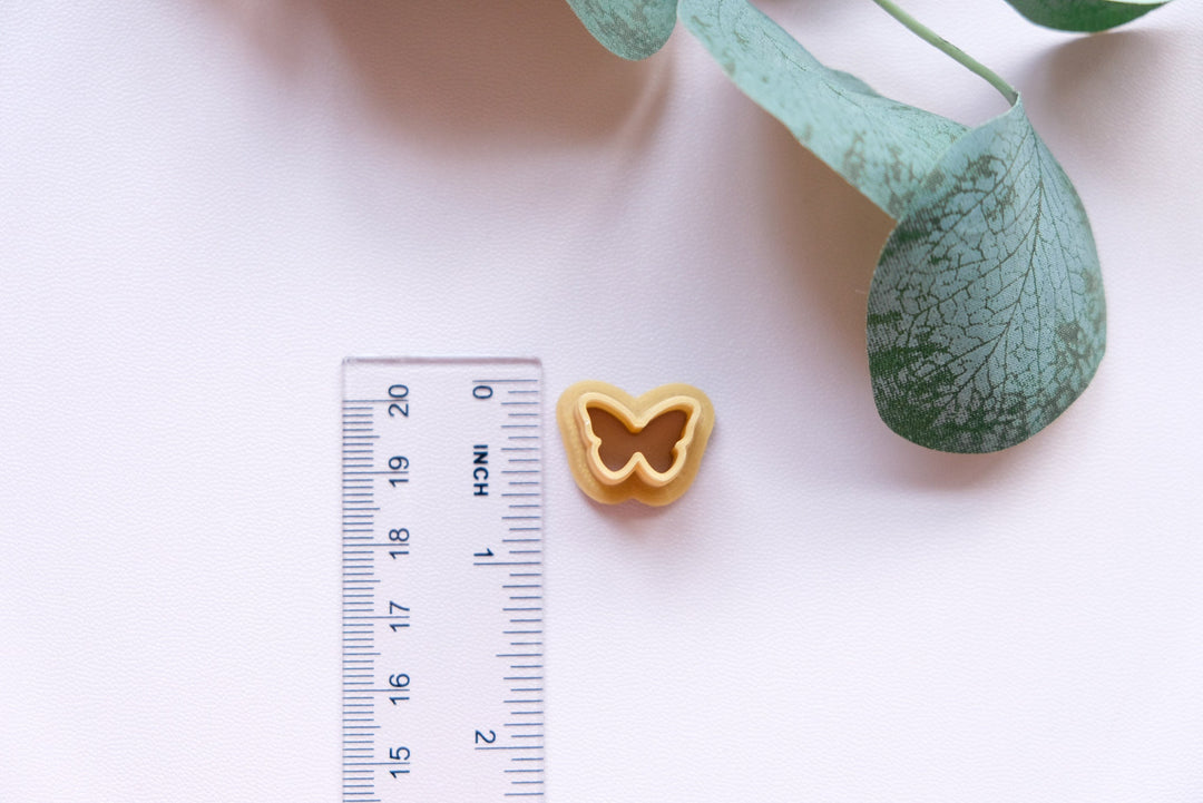 Monarch butterfly polymer clay cutter, Butterfly hair clip, Butterfly biscuit cutter, Butterfly sugar cookie cutter, Earring cutter