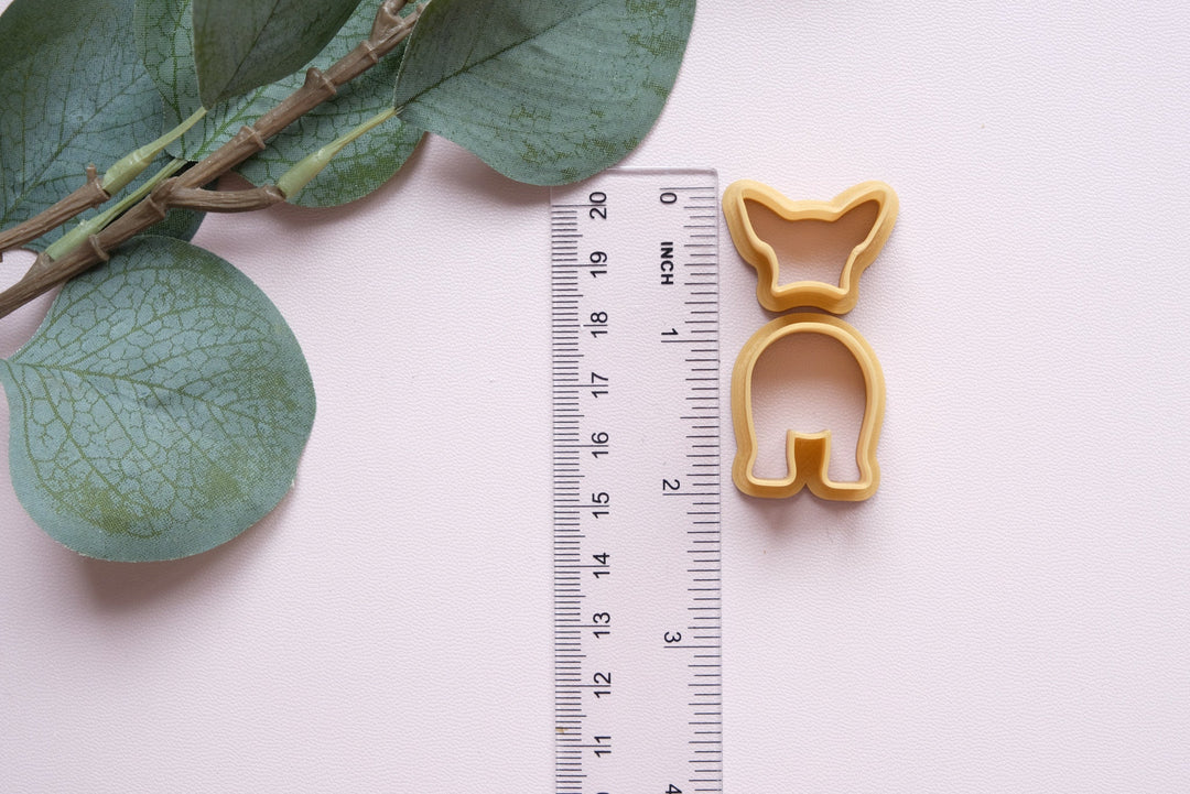 French bull dog cutter, Dog biscuit cutter, Dog cookie cutter, Dog clay cutter, Hair clip cutter, Earring cutter, Mini cookie cutter