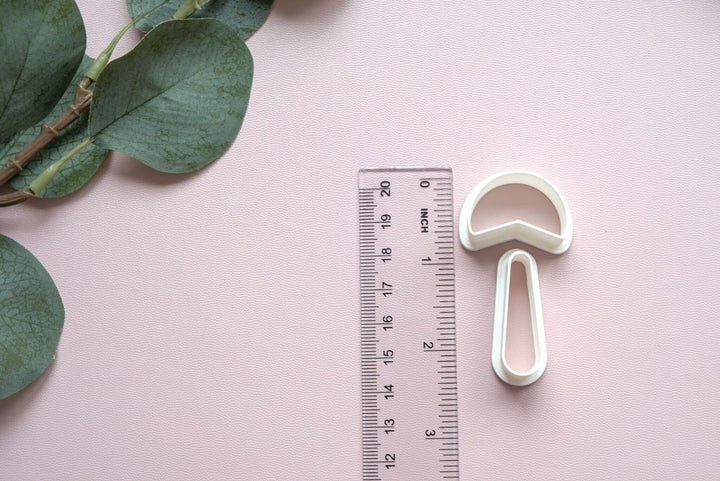 Geometric shape cutter, Hair clip cutter, Biscuit cutter, Clay Cutters, Clay earrings, Polymer clay cutter, Circle cutter, Minimalist cutter