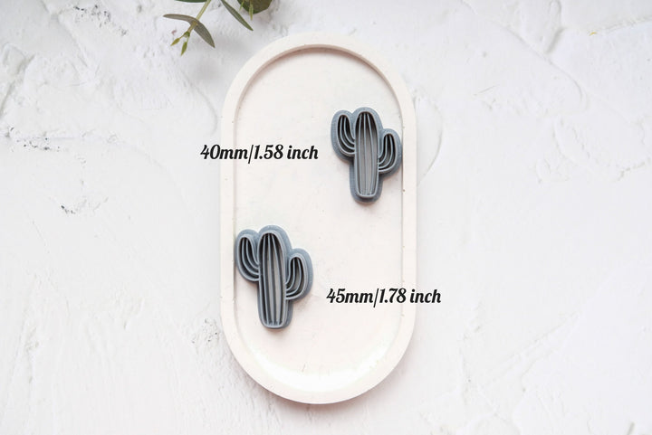 Cactus clay cutter, Cinco de Maya cutter, Earring clay cutter, Cactus earrings, Embossed cutter, Earring making tool