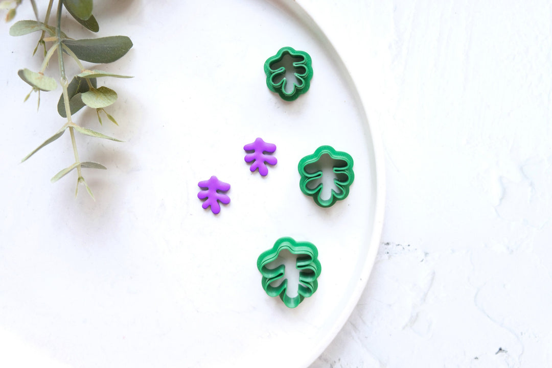 Matisse Polymer Clay Cutter (D), Ocean life Polymer clay cutter, Botanical print cutter, Clay texture, Flower stamp, Earring making tool