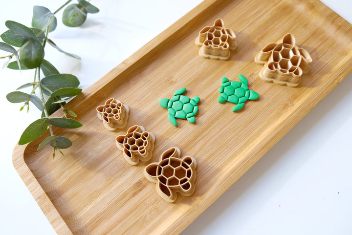 Turtle polymer clay cutter, Sea Clay Cutter, Marine Clay cutter, Turtle hair clip cutter, Earring making tool, Clay tool