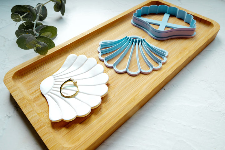 Shell Trinket Dish Polymer Clay Cutter, Shell Dish Clay cutter, Trinket Dish Cutter, Trinket Dish Marine Clay Cutter