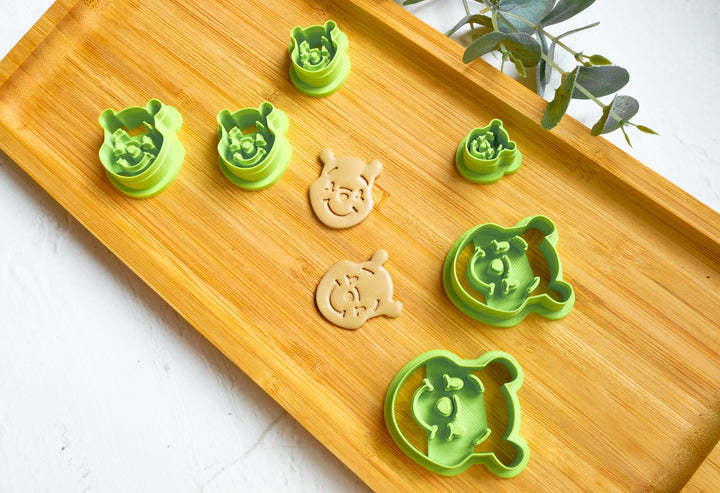 Bear Polymer clay cutter, The Bear Clay Cutter Earrings, Bear Clay Earrings, Clay Earring Making Tool