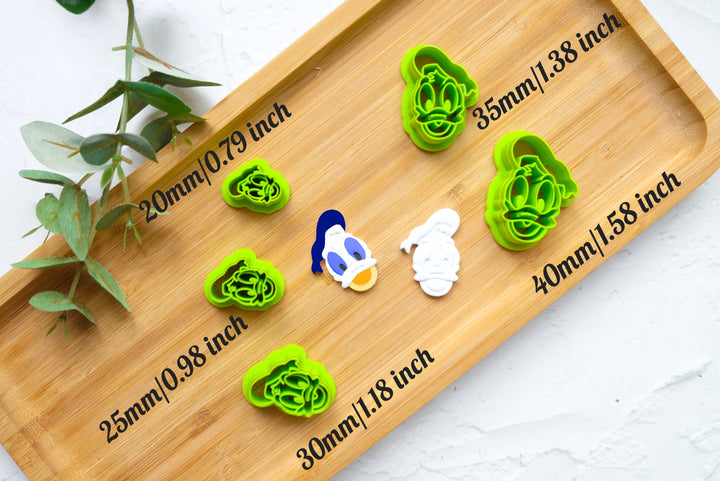 Duck Polymer Clay Cutter, Duck Polymer clay earrings,Cartoon Earring clay cutter, Clay cutter