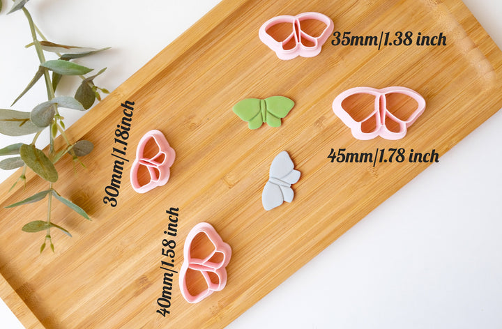 Butterfly polymer clay cutter, Easter Butterfly Clay Cutter, Butterfly earring cutter, Spring earring cutter, Butterfly stamp