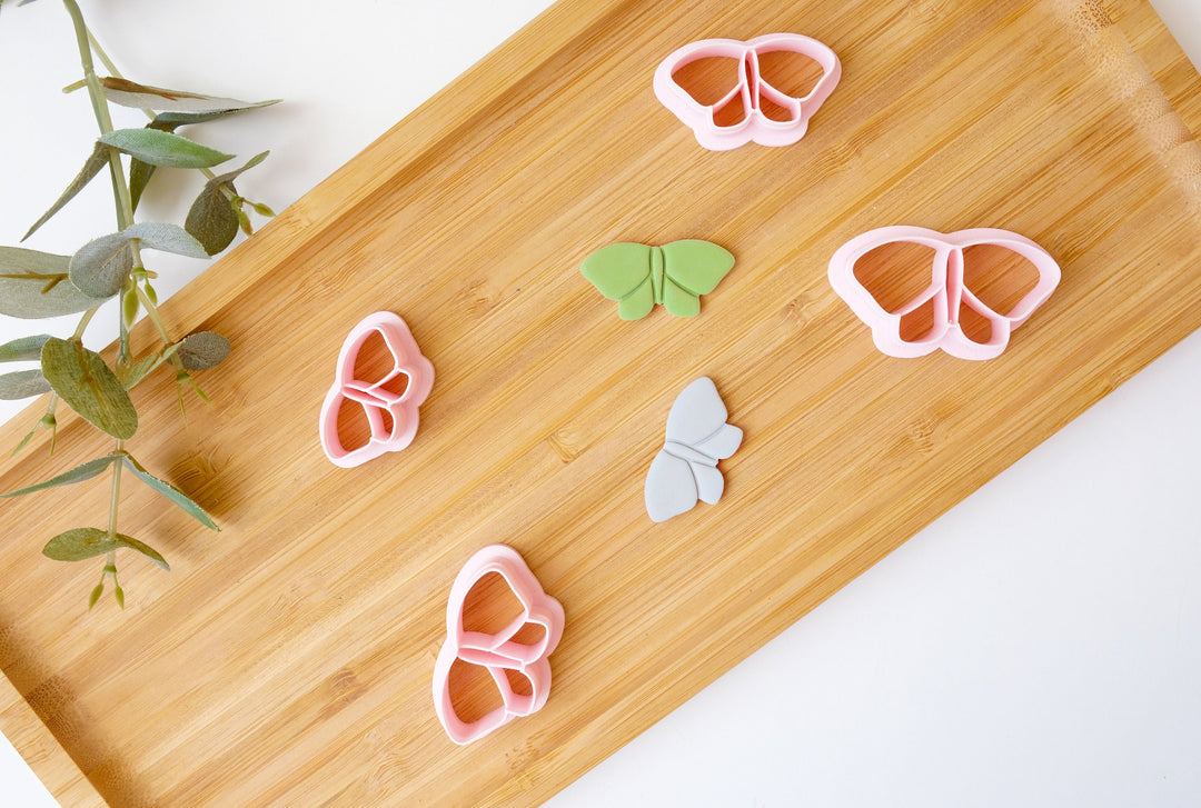 Butterfly polymer clay cutter, Easter Butterfly Clay Cutter, Butterfly earring cutter, Spring earring cutter, Butterfly stamp