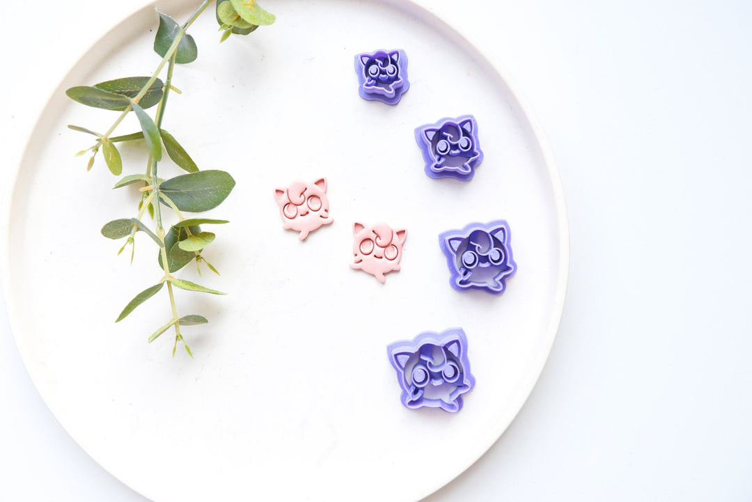 Rabbit Polymer Clay Cutter: Cartoon Bunny Earring DIY
