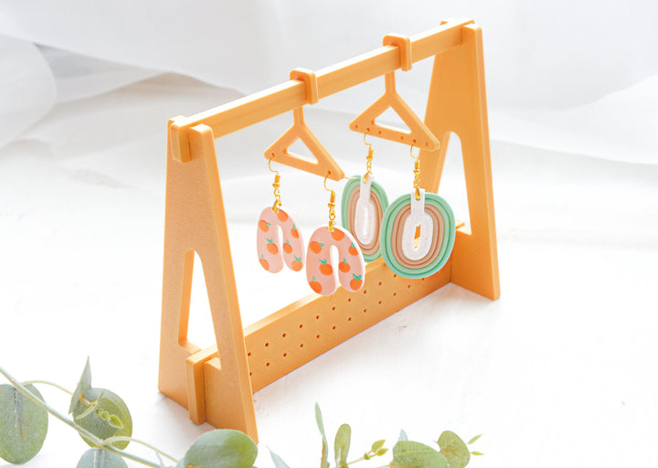 Earring Hanger, Earring Display, Earring Stand, Earring Holder, Jewellery Display, Clothing rack for earrings, Hanger Earring Stand