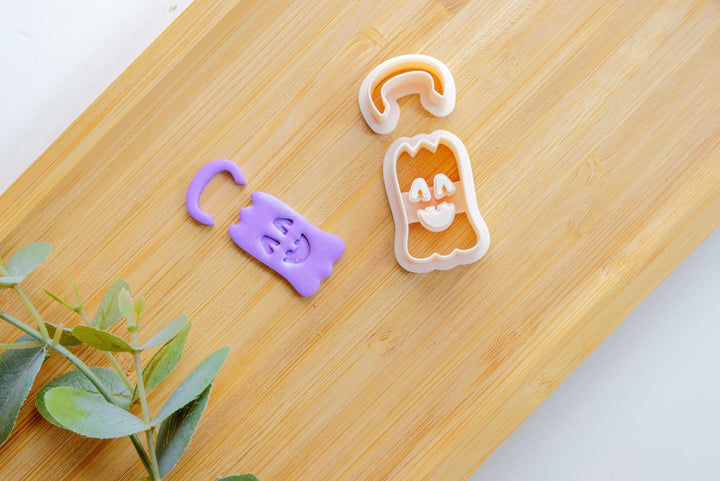 Halloween ghost polymer clay cutter, Ghost clay cutter, Halloween cutter, Mickey ghost Clay Cutter, Disney earrings, Polymer clay cutter set