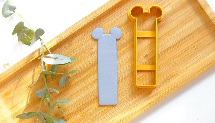 Bookmark Polymer Clay Cutter, Mouse Polymer Clay Cutter, Mouse shape cutters, Polymer clay bracelet shape cutter, Plant stick clay cutter