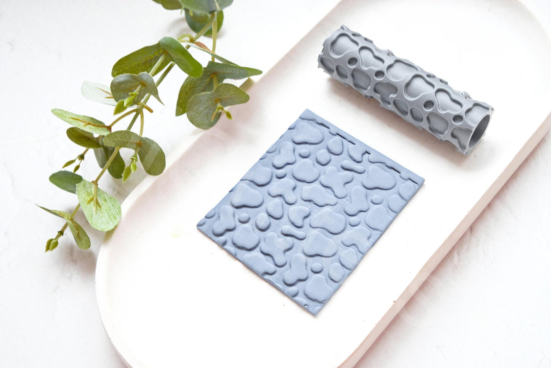 Animal Print Polymer Clay Roller: Seamless Texture Tool