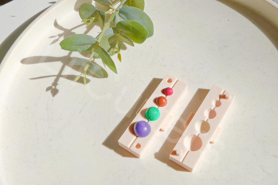 Polymer Clay Bead Hole Tool: Earring Making, 6-12mm Round Beads