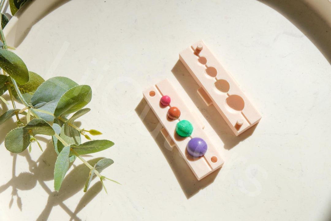 Polymer Clay Bead Hole Tool: Earring Making, 6-12mm Round Beads