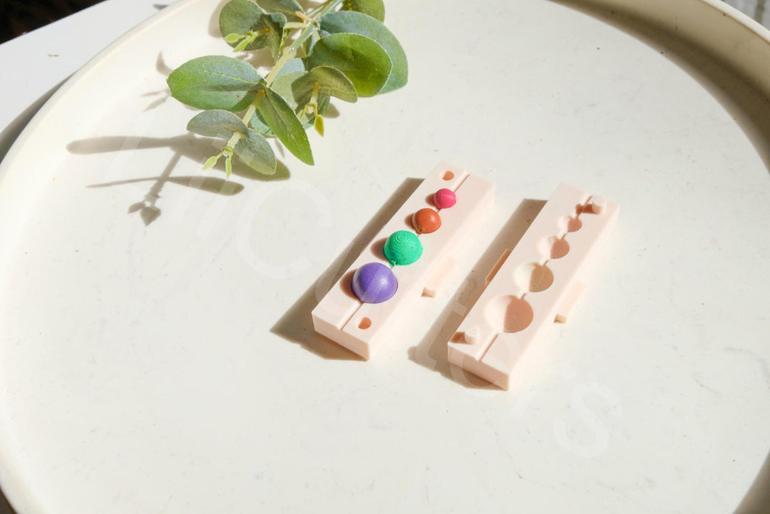 Polymer Clay Bead Hole Tool: Earring Making, 6-12mm Round Beads