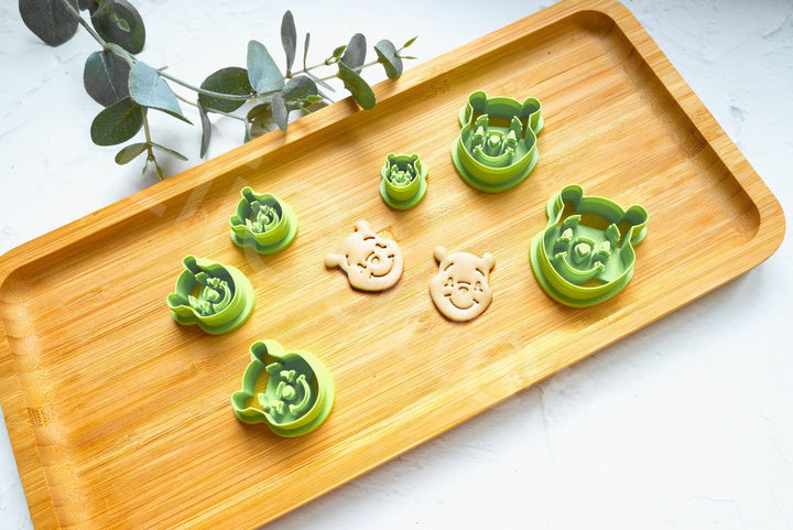Bear Polymer Clay Cutter | Animal Earring Cutter for Polymer Clay Jewelry | Clay Earring Making Tool for Crafts