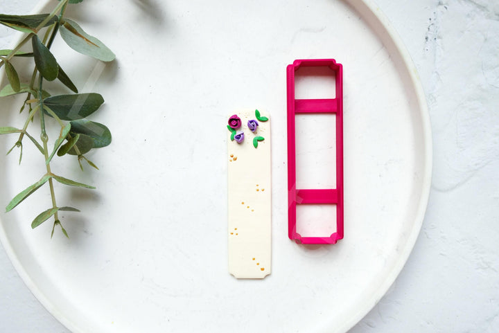 Bookmark Polymer Clay Cutter: 3D Printed PLA, Bangle Shape