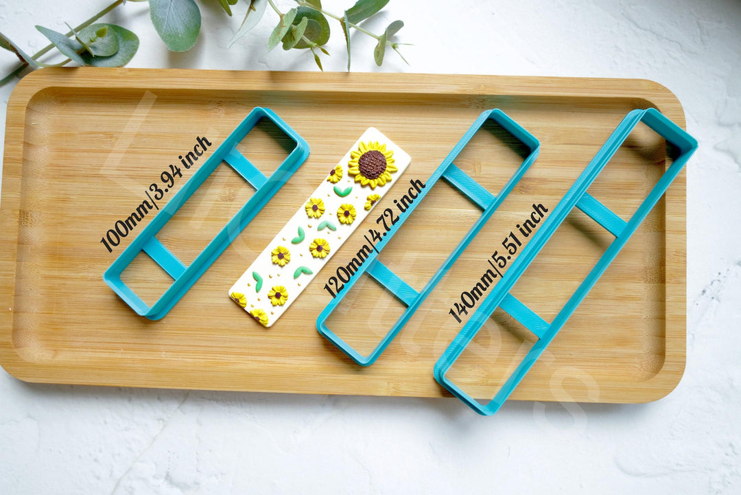 Bookmark Polymer Clay Cutter – 3D Printed PLA Mold for Bangle & Plant Stick Shapes, DIY Clay Craft Tool, Unique Jewelry  Accessories