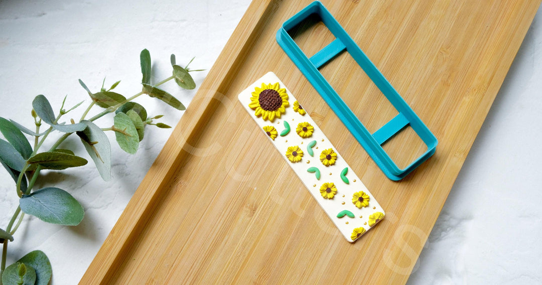 Bookmark Polymer Clay Cutter – 3D Printed PLA Mold for Bangle & Plant Stick Shapes, DIY Clay Craft Tool, Unique Jewelry  Accessories