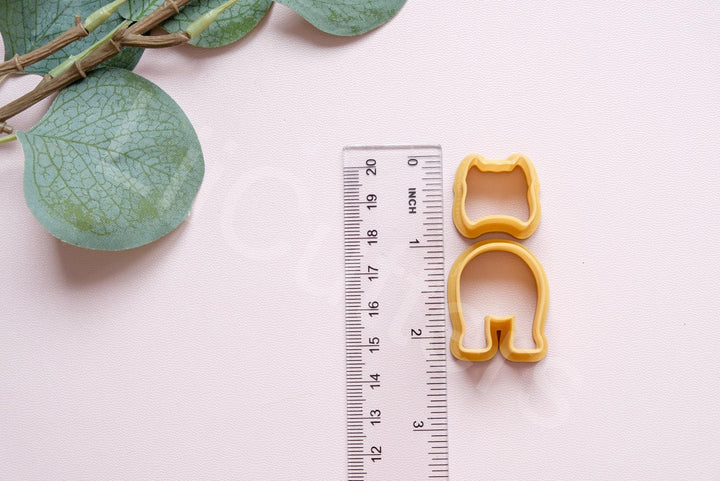 Bulldog Cookie Cutter: Dog Biscuit, Clay & Earring Cutter