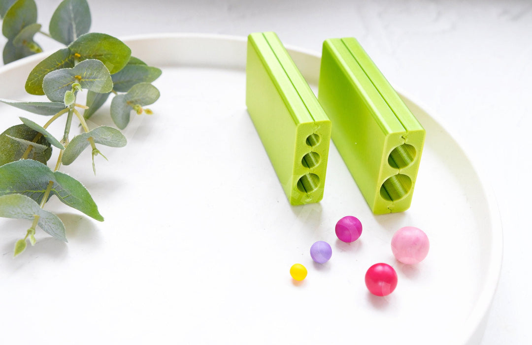 Circle Bead Roller: Polymer Clay Earring Making Tool, Bead roller for round shape, Round bead maker