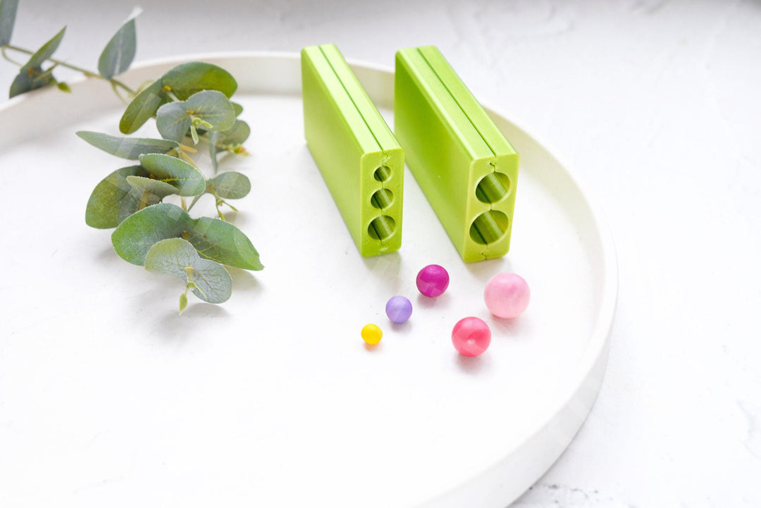 Circle Bead Roller: Polymer Clay Earring Making Tool, Bead roller for round shape, Round bead maker