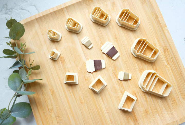 Coffee Cup Polymer Clay Cutter: Latte Earring DIY