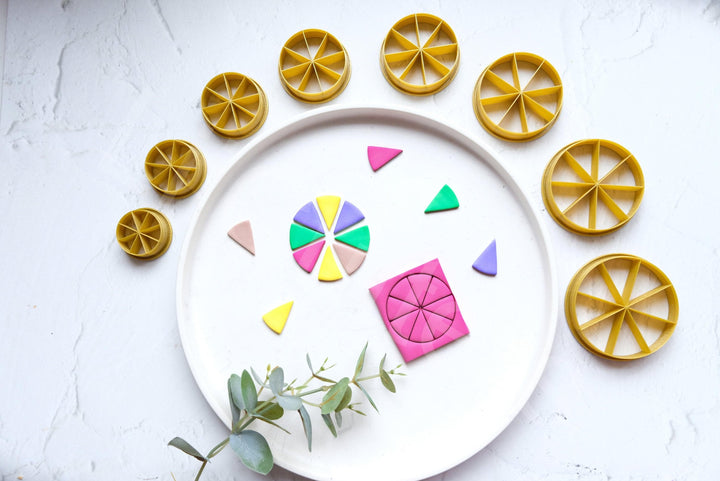 Polymer Clay Color Recipe Cutter: Earring Making Tool. Colour guide for polymer clay Mixing