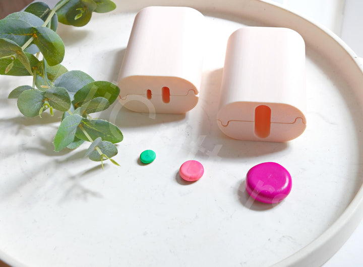 Disk Bead Roller – Polymer Clay Earring Making Tool, DIY Round Bead Mold for Jewelry, Mini Clay Accessories Tool