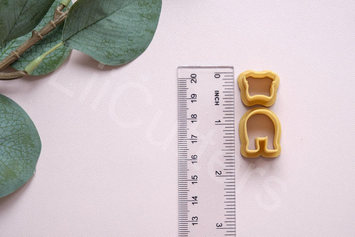 3D Printed Dog Cutter Set: Clay, Biscuit, Earring Cutters (25-40mm)