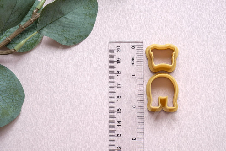 3D Printed Dog Cutter Set: Clay, Biscuit, Earring Cutters (25-40mm)