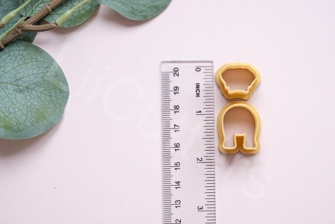 Dog Polymer Clay Cutter: Earring, Fondant & Cookie Cutter