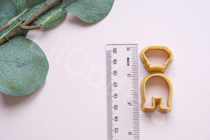Dog Polymer Clay Cutter: Earring, Fondant & Cookie Cutter