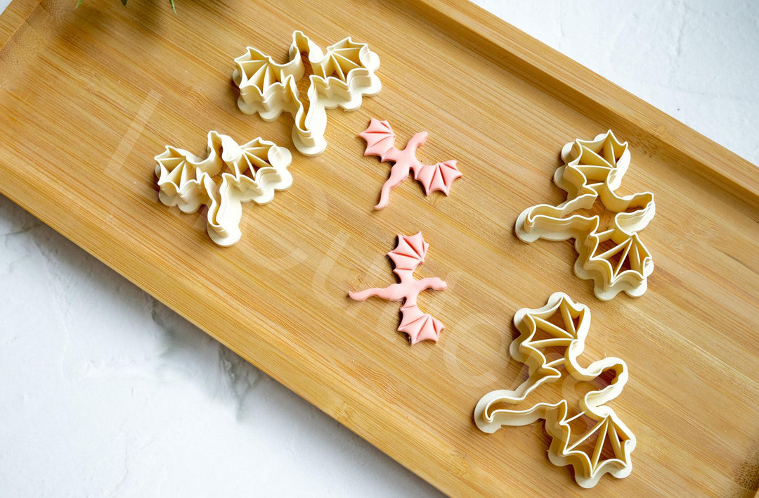 Dragon Polymer Clay Cutter Set: Earring Making Tool (40-55mm)