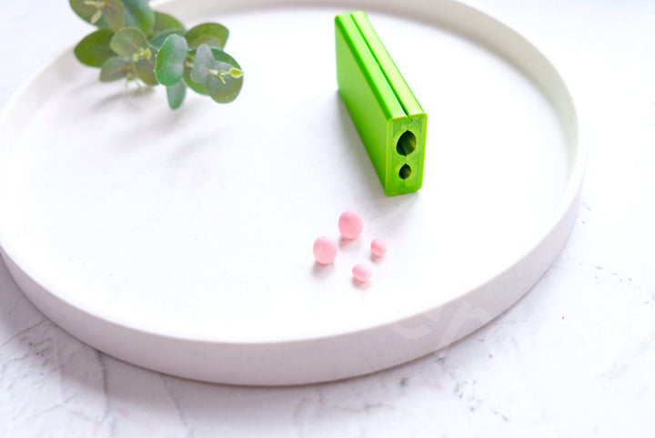 Egg Bead Roller: Polymer Clay Earring Making Tool