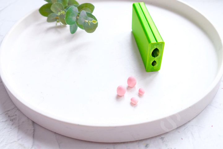 Egg Bead Roller: Polymer Clay Earring Making Tool