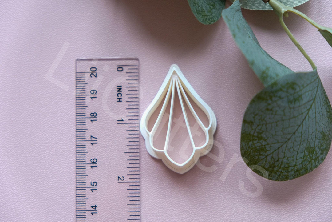 Embossed Flower Cutter Set: 3D Printed Polymer Clay Tools