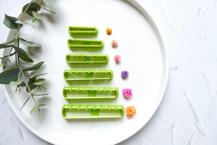 3D Flower making Cutters for roses: Rose Polymer Clay Tool, DIY Flower Clay Tool Cutters, Polymer clay tool, Earring making tool