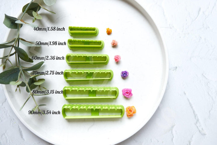 3D Flower making Cutters for roses: Rose Polymer Clay Tool, DIY Flower Clay Tool Cutters, Polymer clay tool, Earring making tool