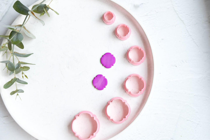 Frame Shape Polymer Clay Cutters: Geometric Earring Cutters